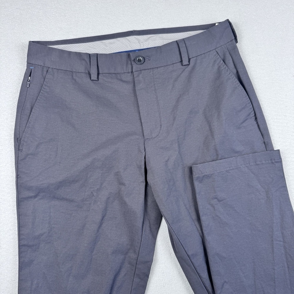 Vineyard Vines On-The-Go 5-Pocket Performance Pants Men 31x30 Gray Golf Athletic